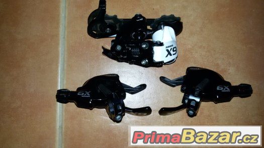 Řazení Sram X-9 ložiskové 2x10 + přehazka X.9 – fotografie 1