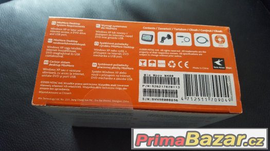 gps navigace mio moov M400 – fotografie 2