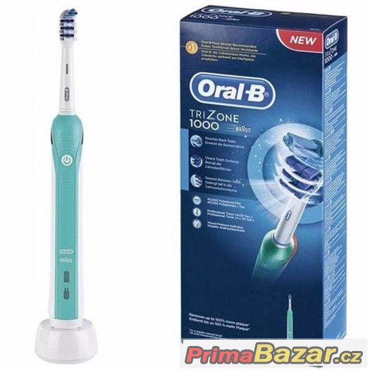 NOVÝ Oral-B TriZone 1000 D20.523 BOMBA CENA  VÍTĚZ TESTU – fotografie 1