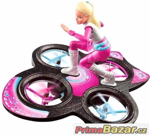 NOVÝ hvězdný hoverboard s panenkou Barbie PC 2590 BOMBA CENA – fotografie 2