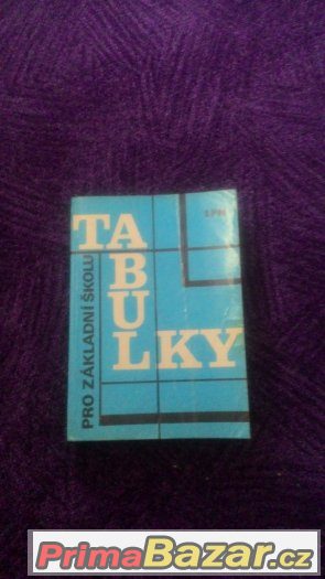 Tabulky – fotografie 1