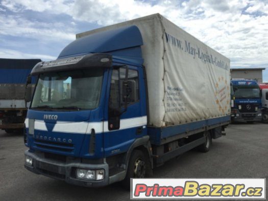 Iveco ML 80E21 plachta, hydraulické čelo – fotografie 1