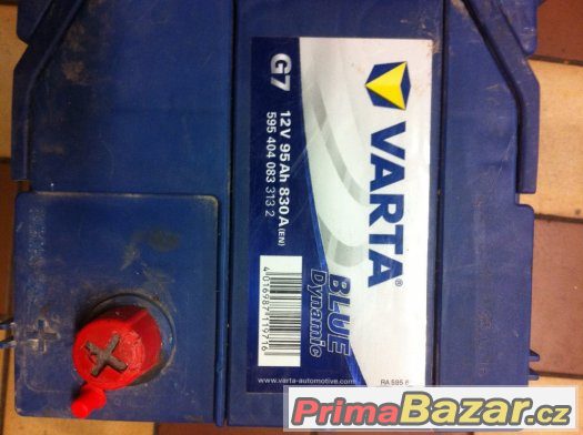Varta Blue Dynamic 12V 95Ah G7 – fotografie 2