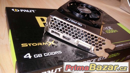 NOVÁ PALIT GTX1050TI 4GB - ZÁRUKA 36 MĚSÍCŮ – fotografie 5