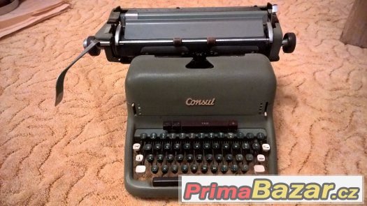 Psací stroj Consul – fotografie 3