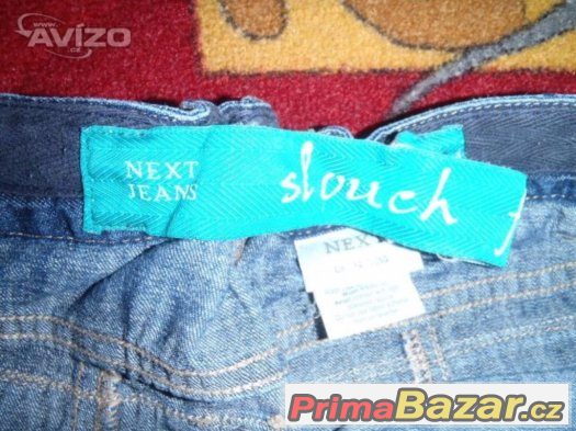 Suprové džíny NEXT SLOUCH s kapsama – fotografie 4
