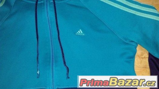 Modrá Adidas mikina – fotografie 3