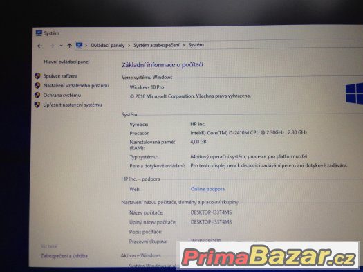 Notebook  HP ProBook 6560b – fotografie 2