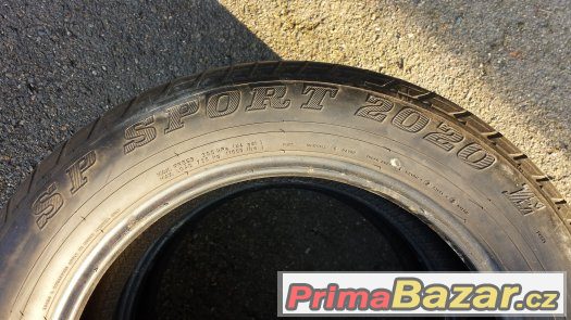 2 ks letní pneu 225/55 R17 Dunlop SP Sport 2020 cca 4-5mm – fotografie 4