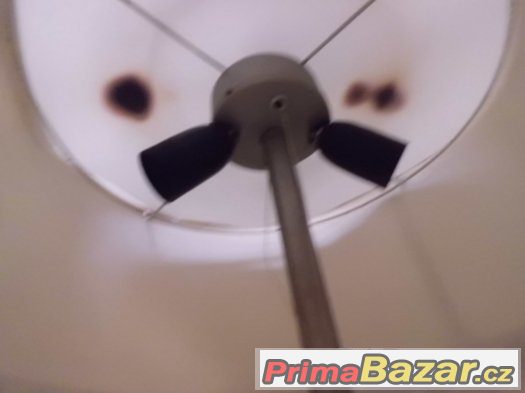 STARÁ VELKÁ RETRO CHROMOVANÁ PODLAHOVÁ LAMPA – fotografie 4