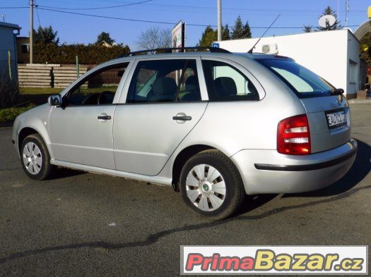 ŠKODA FABIA COMBI 2004 1.4i16V 55kW KLIMA LYŽINY ABS 2xBAG P – fotografie 5