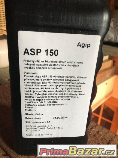 Agip olej ASP 150 – fotografie 1