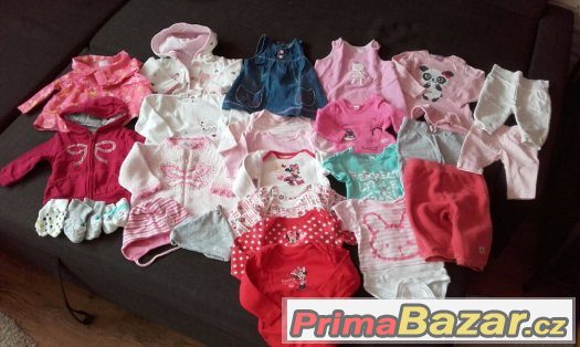 Značková sada/set/balík/mix holka 0-9m, 50ks – fotografie 2
