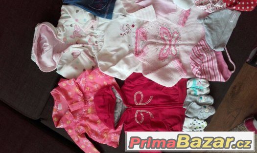 Značková sada/set/balík/mix holka 0-9m, 50ks – fotografie 3