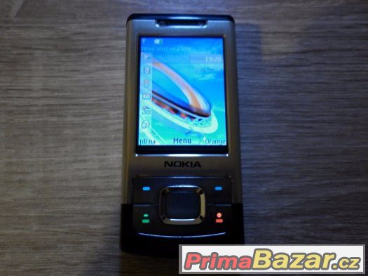 Nokia 6500 slide, 3.2MPx foto, slot na microSD, stříbrná. – fotografie 1
