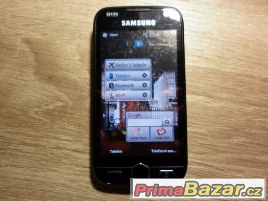 Samsung Omnia II, 5MPx, černý, krásný stav. – fotografie 1