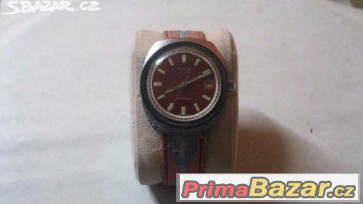 Starozitne panske hodinky Prim Sport 17jewels datum funkcni – fotografie 1