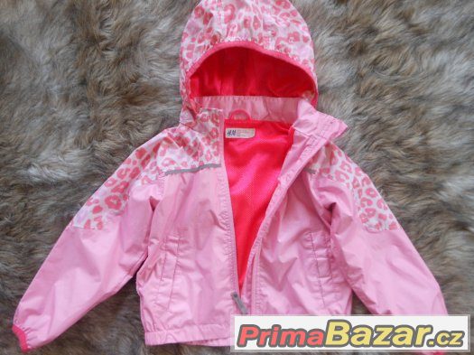 Bundička růžová s leopardím vzorem zn.H&M vel.98-krásná – fotografie 1