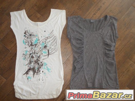 2x DLOUHÉ TRIČKO L/XL,BAVLNA,MOC HEZKÉ – fotografie 1