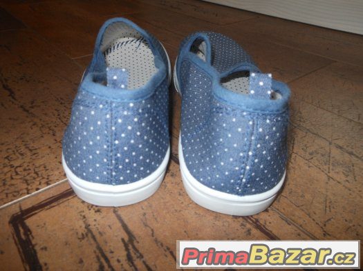 Nazouvací boty -slip on-módní puntíkované,vel.41,nové – fotografie 5