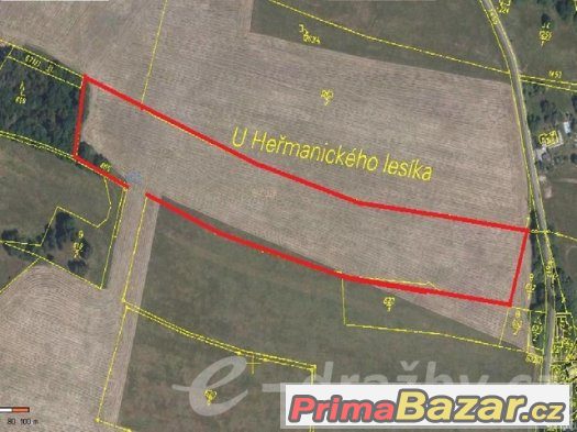 Pozemek (703 m2), Liberec, Jablonné v Podještědí, ev.č. 5001 – fotografie 1