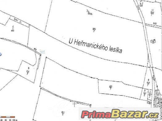 Pozemek (703 m2), Liberec, Jablonné v Podještědí, ev.č. 5001 – fotografie 2