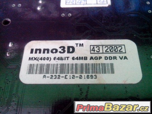 Matrox 400 64Mb ddr – fotografie 2