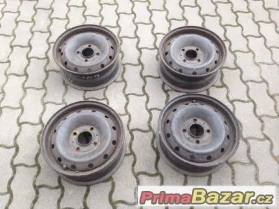 PEUGEOT 206 R13 x 5J plechové disky 4 kusy