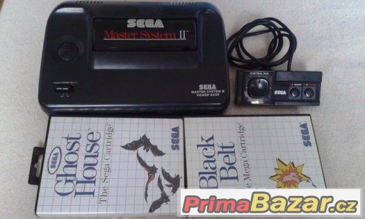 Sega Master System + hry – fotografie 1