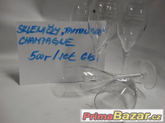 Sklenice - vinné, sektové, champagne – fotografie 3