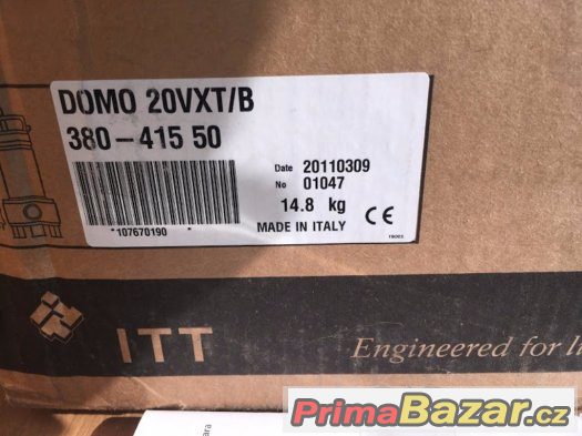 Kalové čerpadlo Lowara DOMO 20VXT/B – fotografie 5