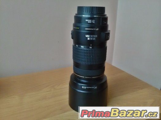 Prodám objektiv Canon 70-300 IS USM – fotografie 1