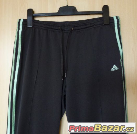 DÁMSKÉ SPORTOVNÍ TEPLÁKY zn ADIDAS FUNKČNÍ MATERIÁL NA SPORT – fotografie 2