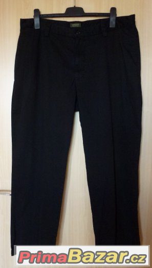 KVALITNÍ PÁNSKÉ ČERNÉ KALHOTY zn. DOCKERS vel. 40/30 XXL – fotografie 1