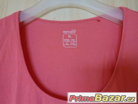 KRÁSNÉ DÁMSKÉ TRIKO LOSOSOVÉ BARVY zn. ESMARA vel XL (48/50) – fotografie 2