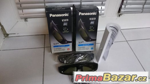 Panasonic 3D TV Brýle (velikost M) a (velikost S) TY-ER3D4ME – fotografie 1