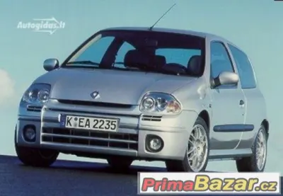 Koupím díly na Renault Clio 2.0 16V sport