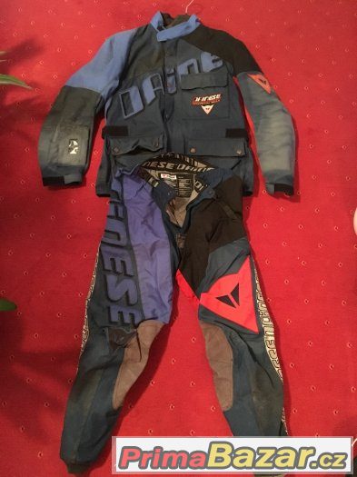 Dainese textilní bunda + kalhoty vel. 56 – fotografie 1