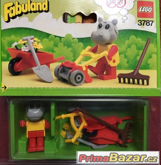 LEGO Fabuland rarita 3787, nové, rarita, hroch – fotografie 1