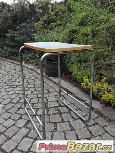 Chromované stolky  / breuer / funkcionalismus / retro – fotografie 5