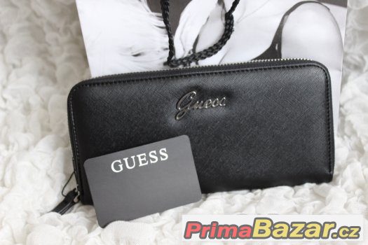 Guess peněženka černá – fotografie 1