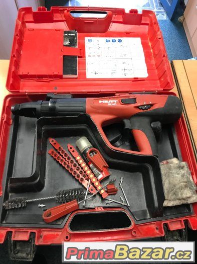 Nastřelovačka hřebíků Hilti DX 460 + krabice – fotografie 1