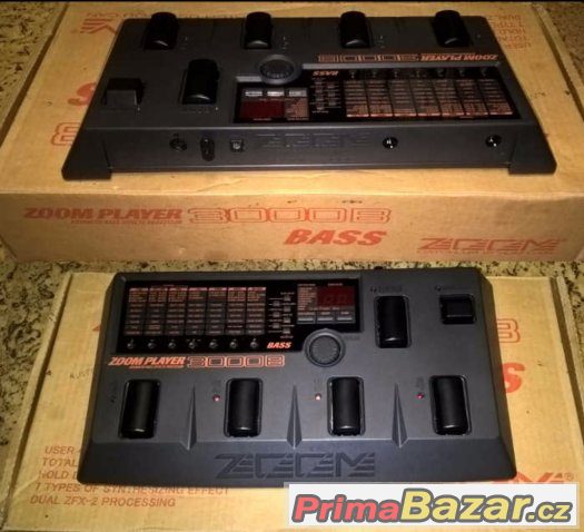 Effects pro baskytaru ZOOM Player 3000B – fotografie 1