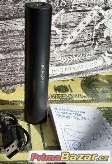 Power Bank Nokia Černá 2200mAh – fotografie 1