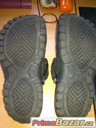 Prodám černé pánské CROCS, vel. M8 – fotografie 2