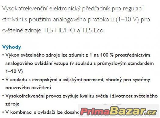 Elektronický předřadník Philips HF-R 280 TL5/PL-L EII – fotografie 4