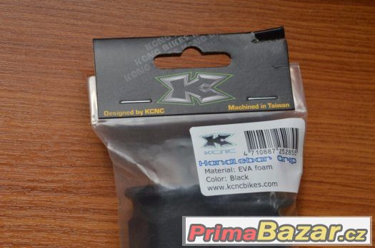 Grip KCNC EVA Foam černý velmy lehký MTB zabalený – fotografie 3