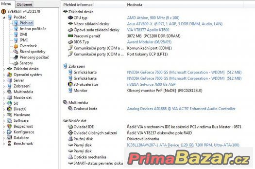 AMD Athlon 900 MHz Thunderbird A0900AMT3B sc.462 FUNKČNÍ – fotografie 5