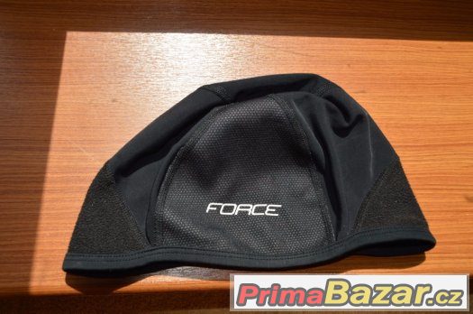 Cyklistická čepice Force pod přilbu zimní XL – fotografie 1