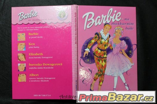 Knížka Barbie na maškarním bále,Barbie v Egyptě – fotografie 1